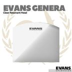 Evans Genera Resonant Clear Drum Head - Membran Drum