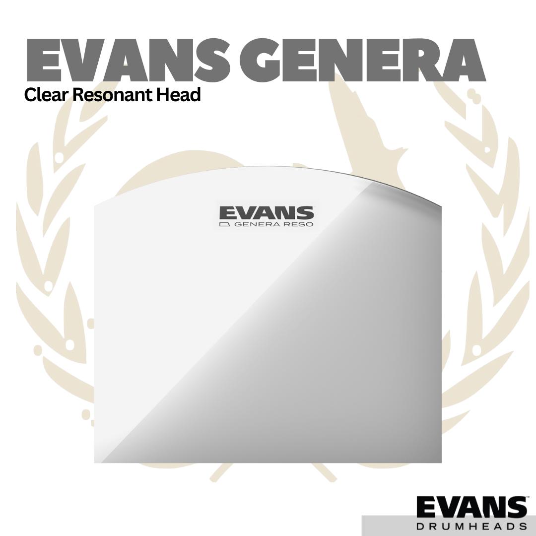Evans Genera Resonant Clear Drum Head - Membran Drum