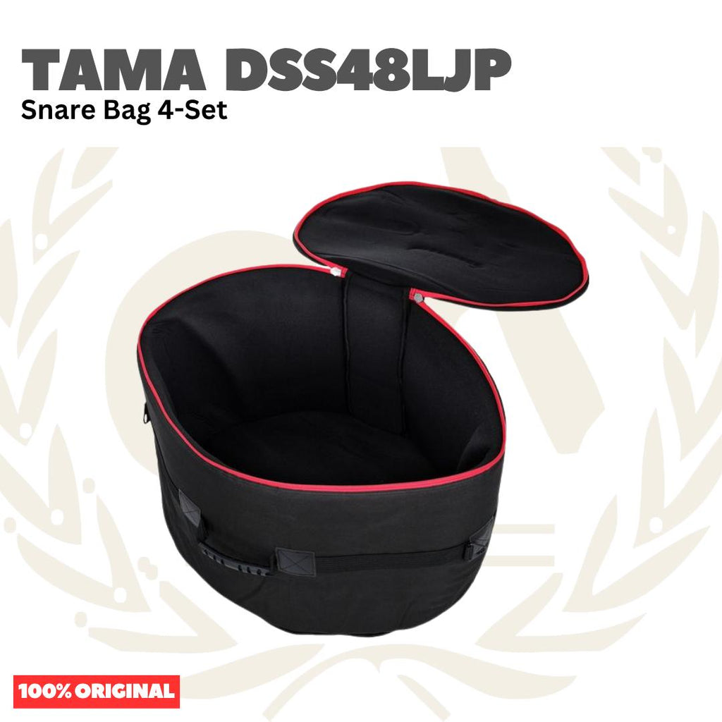 TAMA DSS48LJP Standard Series Drum Bag Set of 4-Piece For Club-JAM Pancake - Tas Snare Drum