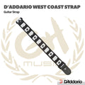 D'addario West Coast Guitar Strap - Strep Gitar