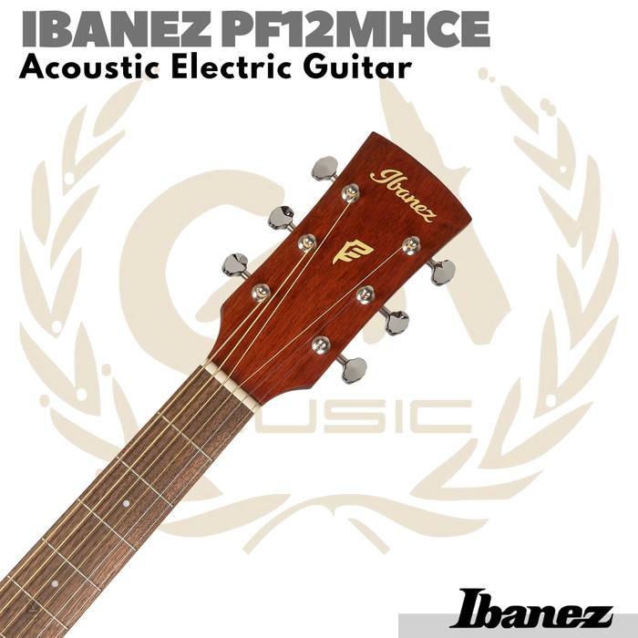Ibanez PF12MHCE Acoustic Electric Guitar | Gitar Akustik Elektrik