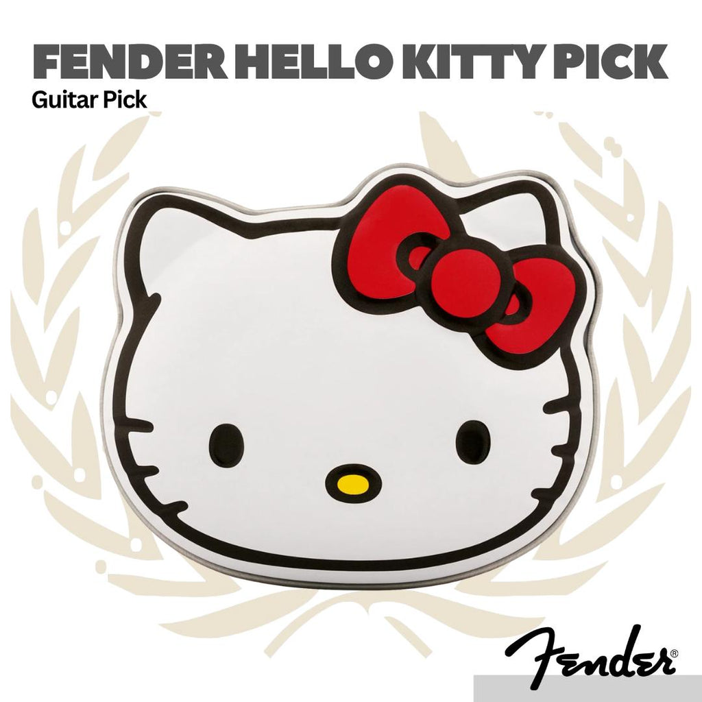 Fender Hello Kitty Guitar Pick Tin 18-Pack - Pick Gitar