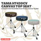 TAMA HT430CV Limited 1st Chair Round Rider Drum Throne w/Canvas Top Seat - Kursi Drum Bangku Drum