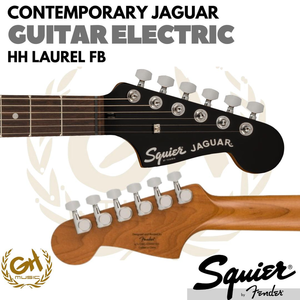 SQUIER CONTEMPORARY JAGUAR HH LAUREL FB ELECTRIC GUITAR