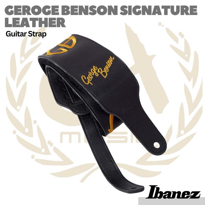 Ibanez GSL1000GB Geroge Benson Signature Leather Top Guitar Strap