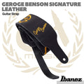 Ibanez GSL1000GB Geroge Benson Signature Leather Top Guitar Strap