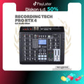 Recording Tech Pro RTX4 4-Channel Audio Mixer