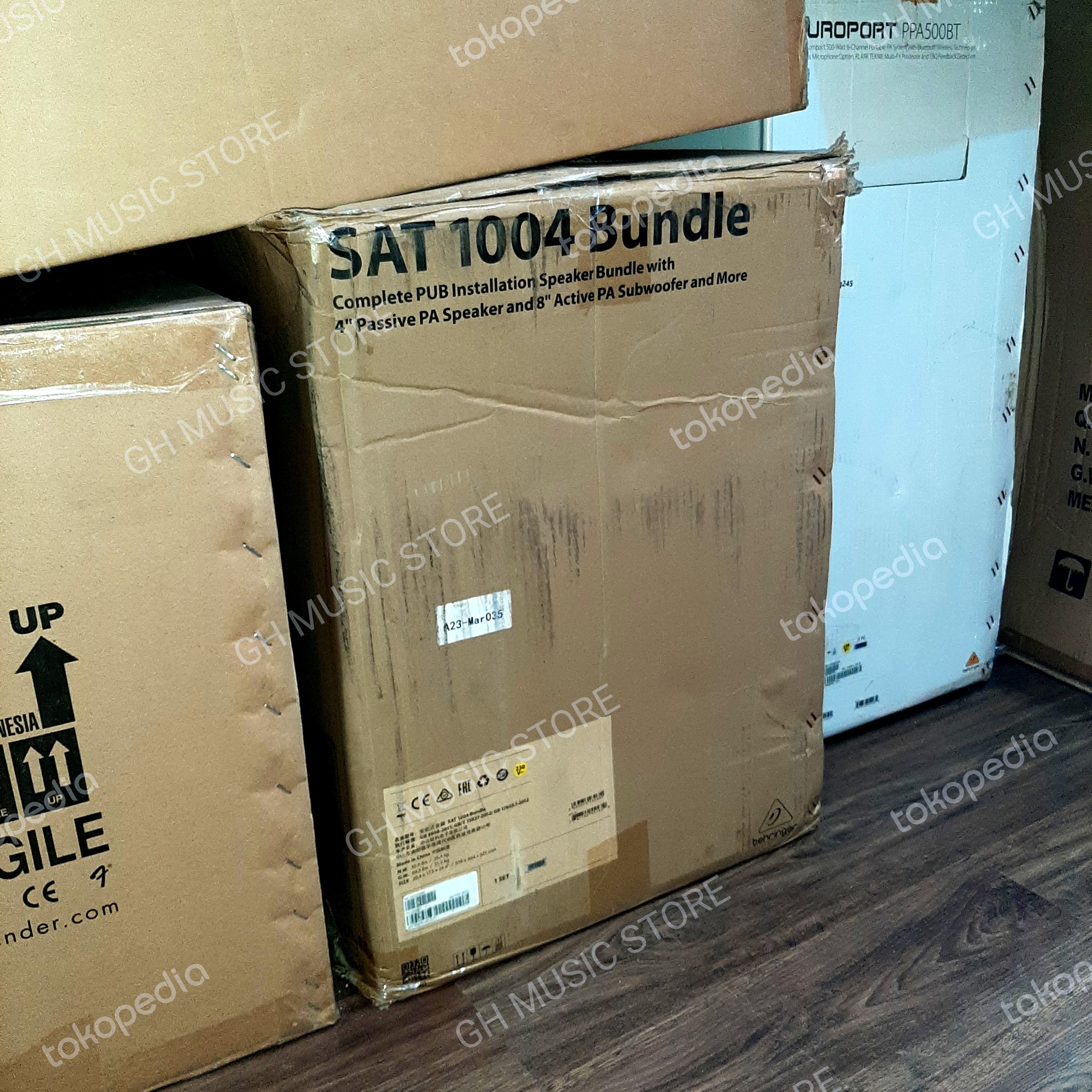 BEHRINGER SAT1004 Bundle PA Speaker | Kafe Karaoke Multimedia SAT 1004