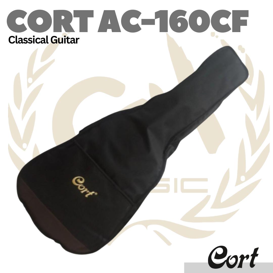Cort AC-160CF Classical Acoustic Guitar - Gitar Klasik Nylon AC160