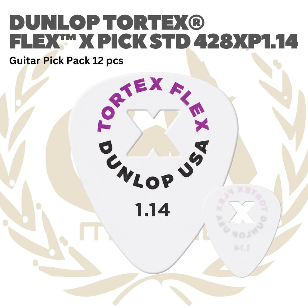 Dunlop Tortex Flex X Pick Standard Guitar Pick Pack 12 pcs - Pick Gitar