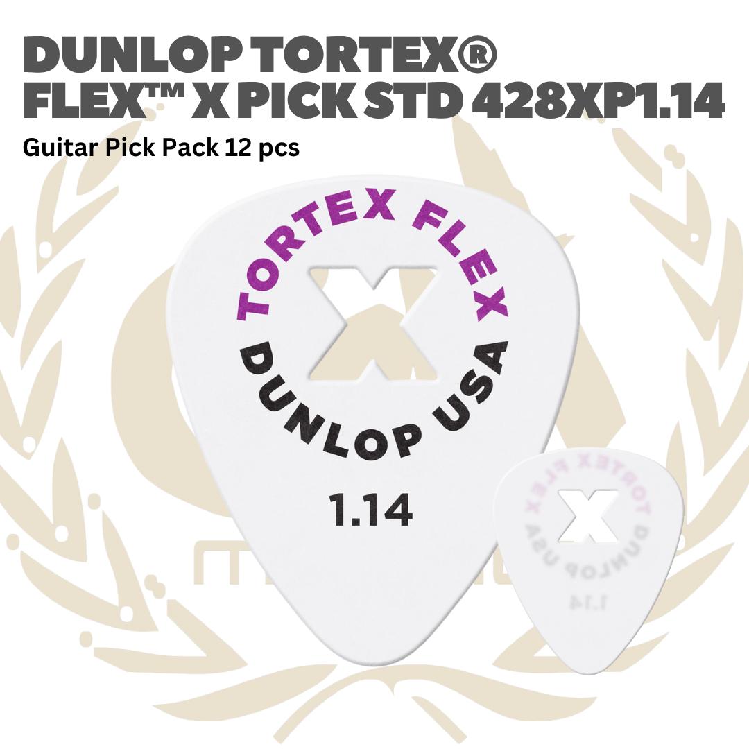 Dunlop Tortex Flex X Pick Standard Guitar Pick Pack 12 pcs - Pick Gitar