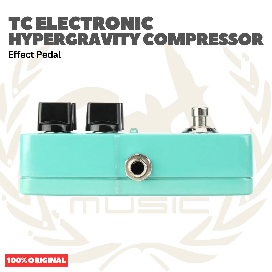 TC Electronic Hypergravity Compressor Guitar Effect Pedal - Pedal Efek Gitar Bass