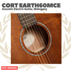 Cort Earth 60 MCE Acoustic Electric Guitar - Gitar Akustik Elektrik Earth60MCE | Earth 60MCE Original Asli