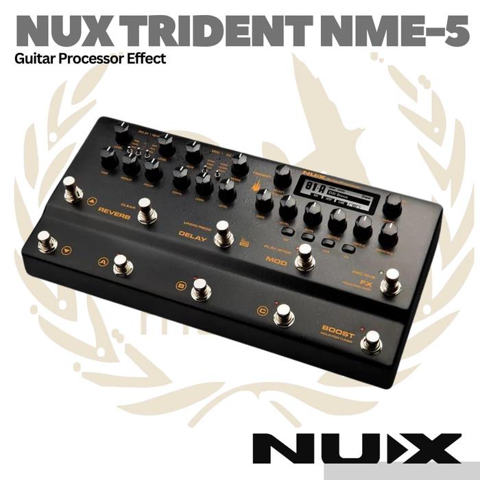 NUX Trident NME5 Guitar Multi Effect Pedal - Efek Gitar