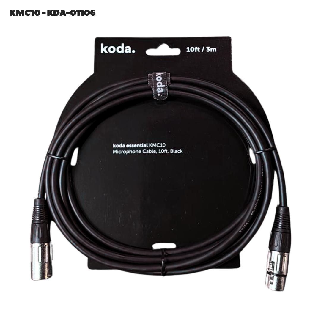 Koda Essential KMC Microphone Cable - Kabel XLR Canon 3pin