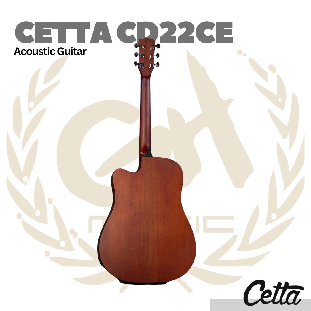 Cetta CD22CE Acoustic Guitar - Gitar Akustik