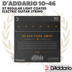 D'ADDARIO XTE1046 XT Regular Light 10-46 | Senar Gitar Elektrik