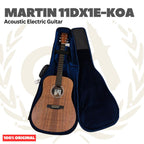 Martin 11 DX1E-KOA Acoustic Electric w/Bag - Gitar Akustik Elektrik HPL KOA 11DX1EKOA