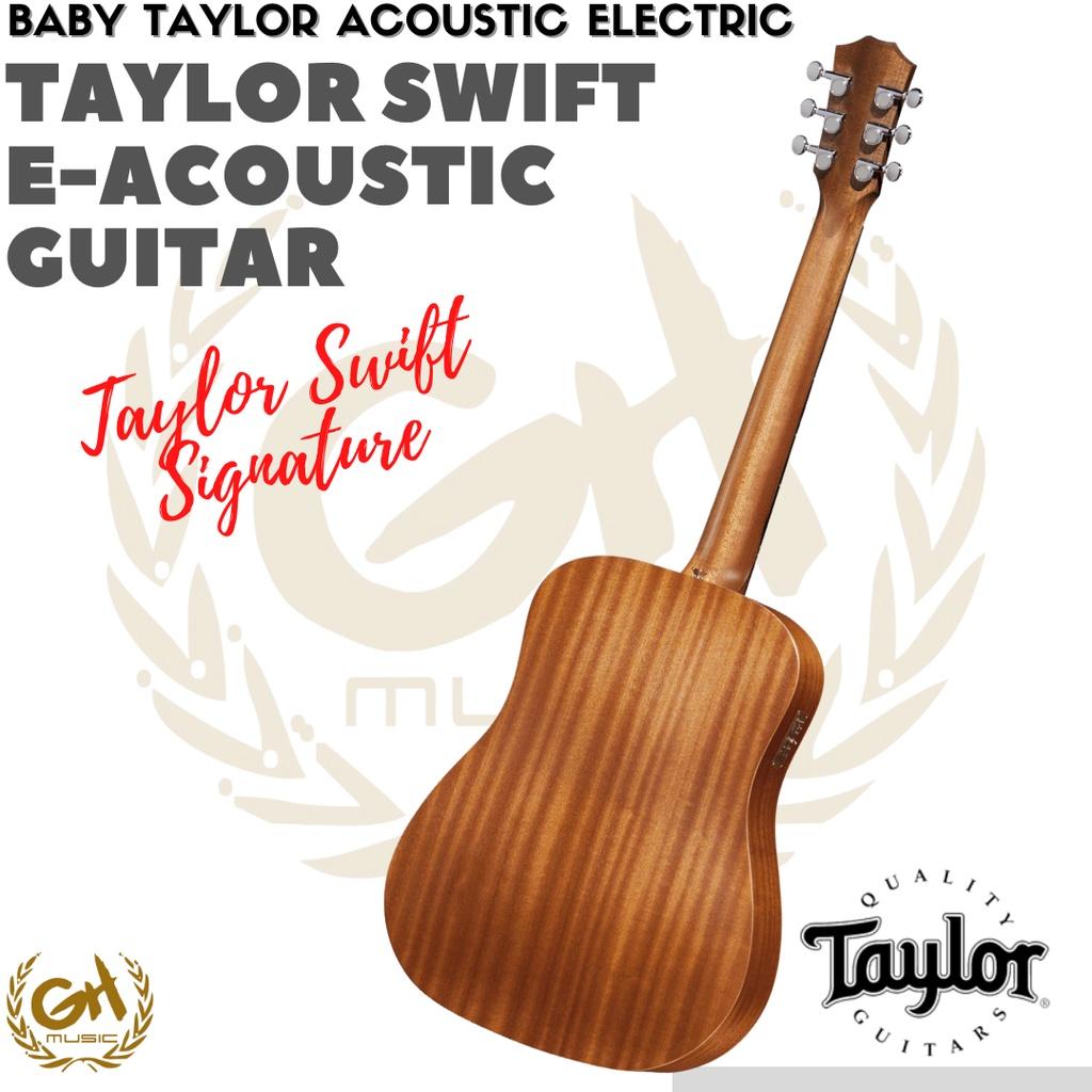 Taylor Baby Taylor-e Acoustic Guitar w/Bag, Taylor Swift Signature