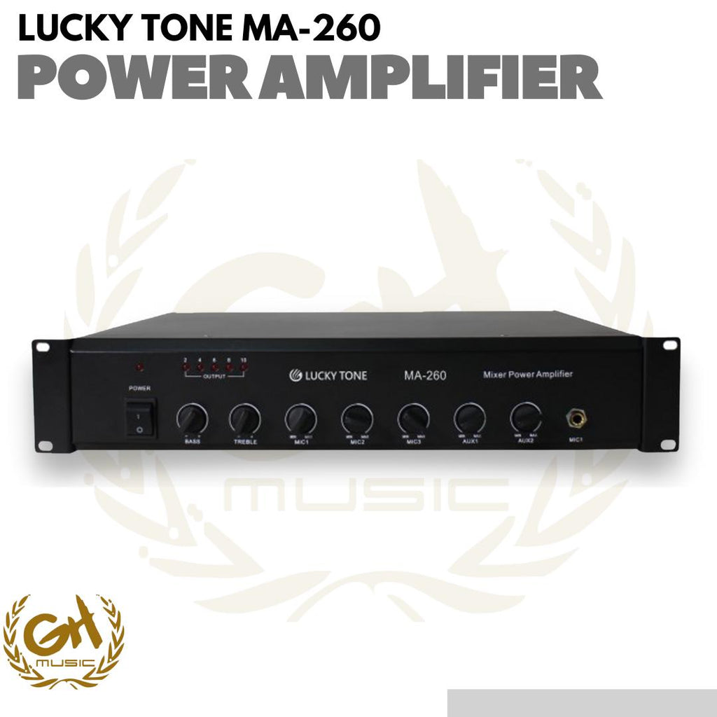 Lucky Tone MA-260 Mixer Power Amplifier