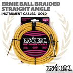 ERNIE BALL BRAIDED Straight Angle Instrument Cable | Kabel Jack Gitar