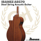 IBANEZ AEG70 Acoustic Electric Guitar | Gitar Akustik Elektrik AEG 70