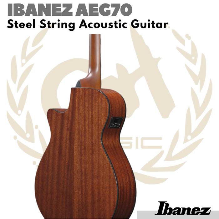 IBANEZ AEG70 Acoustic Electric Guitar | Gitar Akustik Elektrik AEG 70