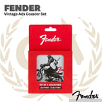 Fender Vintage Ads Coaster Set