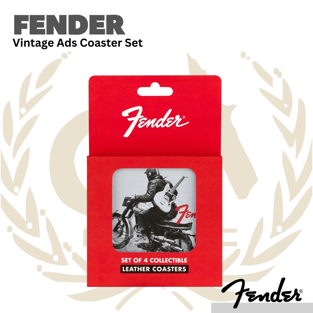 Fender Vintage Ads Coaster Set