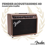 Fender Acoustasonic 40 Acoustic Guitar Combo Amplifier - Ampli Gitar Akustik