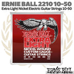 ERNIE BALL 2210 Extra Light Nickel Electric Guitar Strings 10-50 Senar