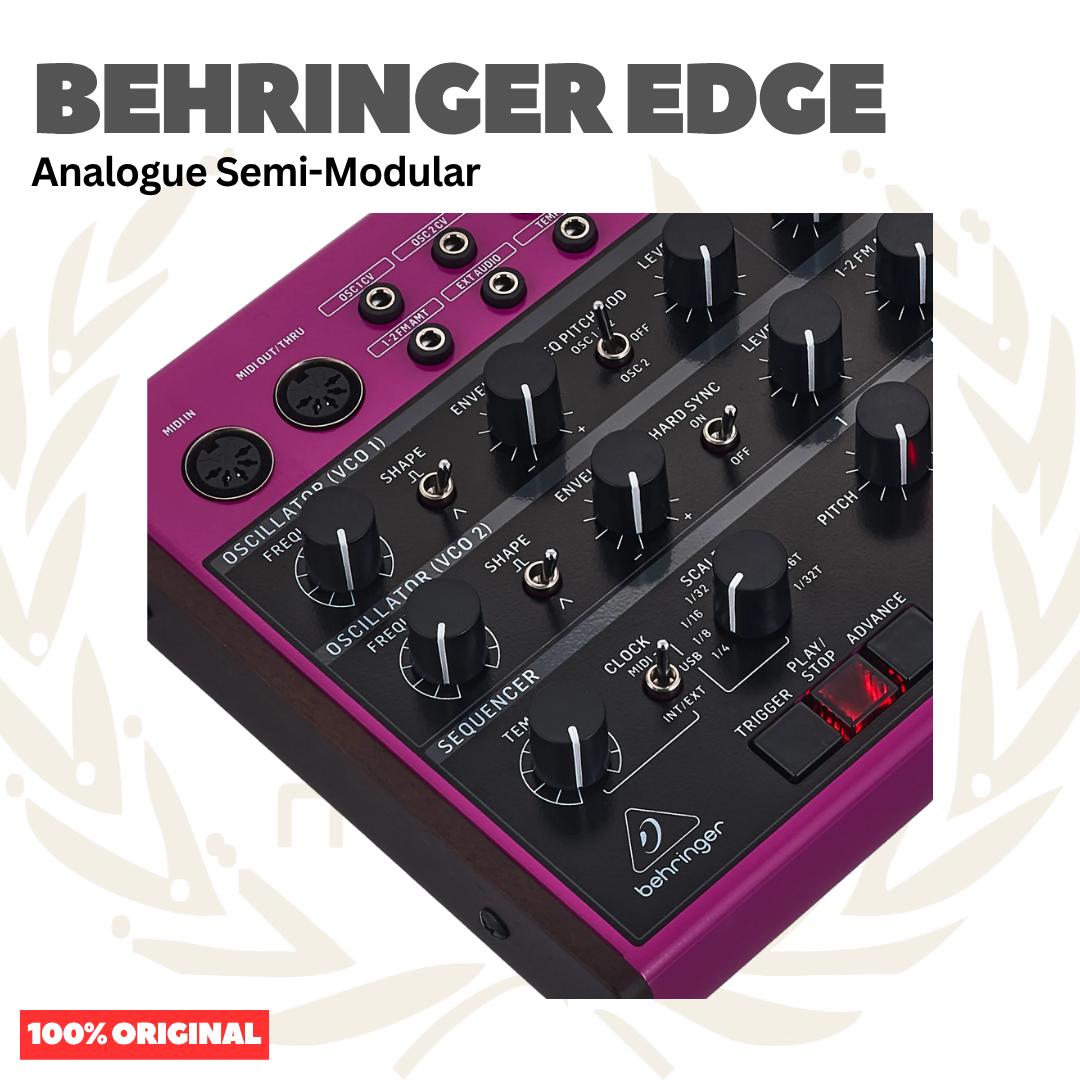 Behringer EDGE Analog Semi-Modular Percussion Synthesizer