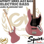 Squier Affinity Series Jazz Bass Guitar, Laurel FB - Bass Elektrik