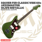 Squier FSR Classic Vibe 60s Jazzmaster Electric Guitar - Gitar Listrik Elektrik Original Asli
