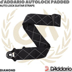 D'ADDARIO Auto Lock Padded Strap | Strap Gitar