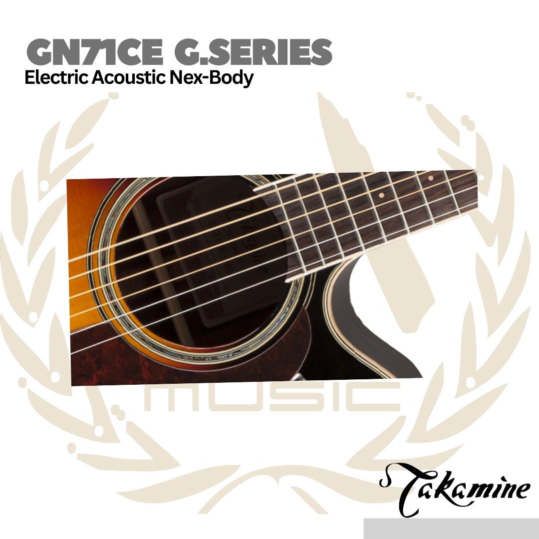 Takamine GN71CE Nex Body Acoustic Electric Guitar - Gitar Akustik