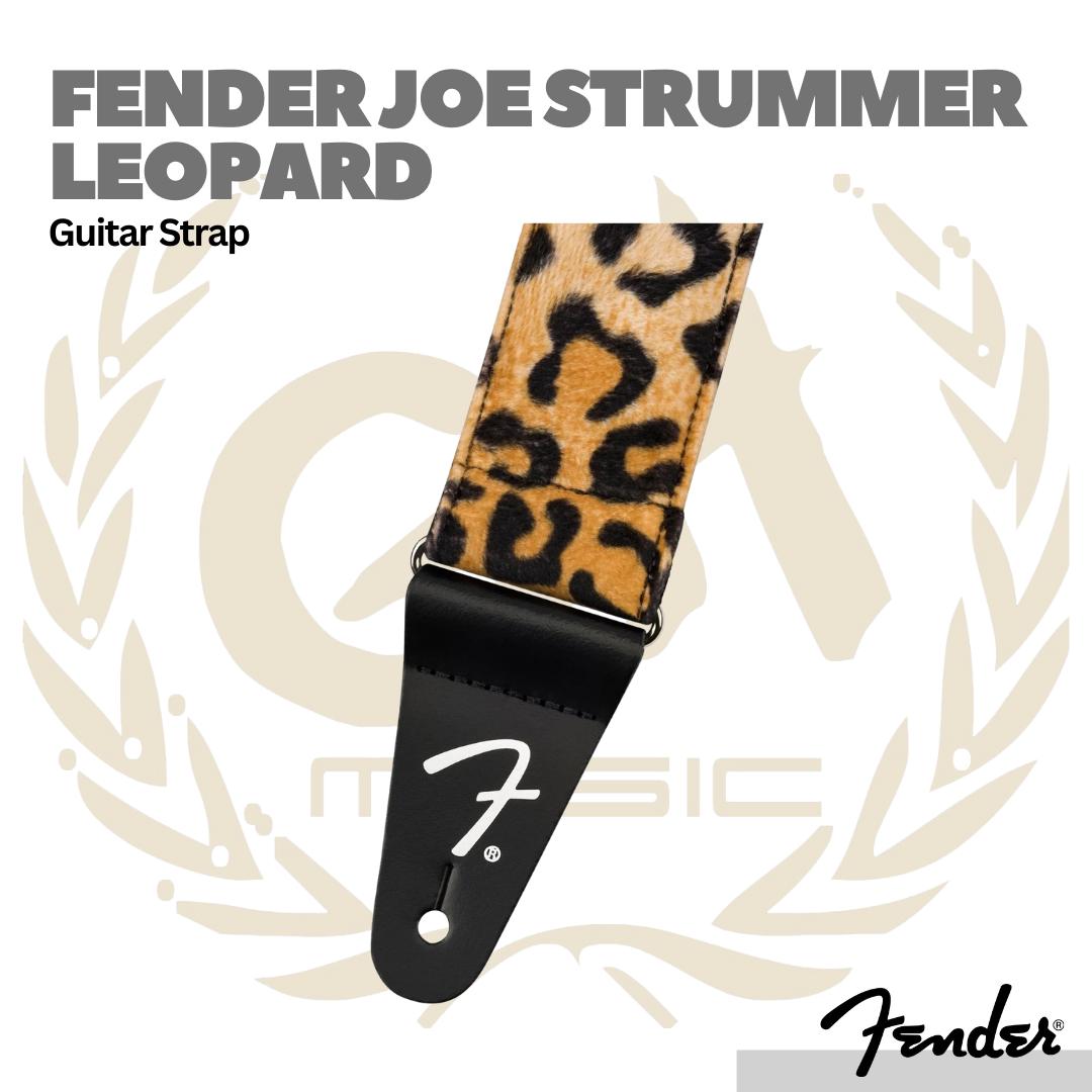 Fender Joe Strummer Leopard Guitar Strap - Strep Gitar