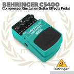 Behringer CS400 Compressor / Sustainer Pedal Effect - Efek Gitar