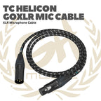 TC Helicon GOXLR Mic Cable XLR Microphone Cable 10ft - Kabel XLR Mik GO XLR Connectors