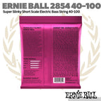 Ernie Ball 2854 Nickel Wound Short Scale Bass Strings, 40-100