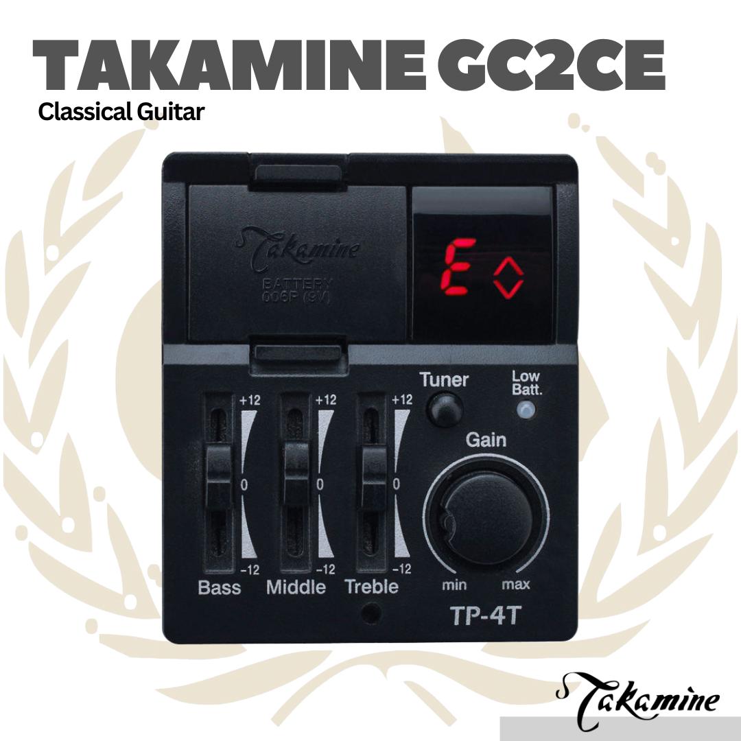 Takamine GC2CE Classical Guitar - Gitar Klasik