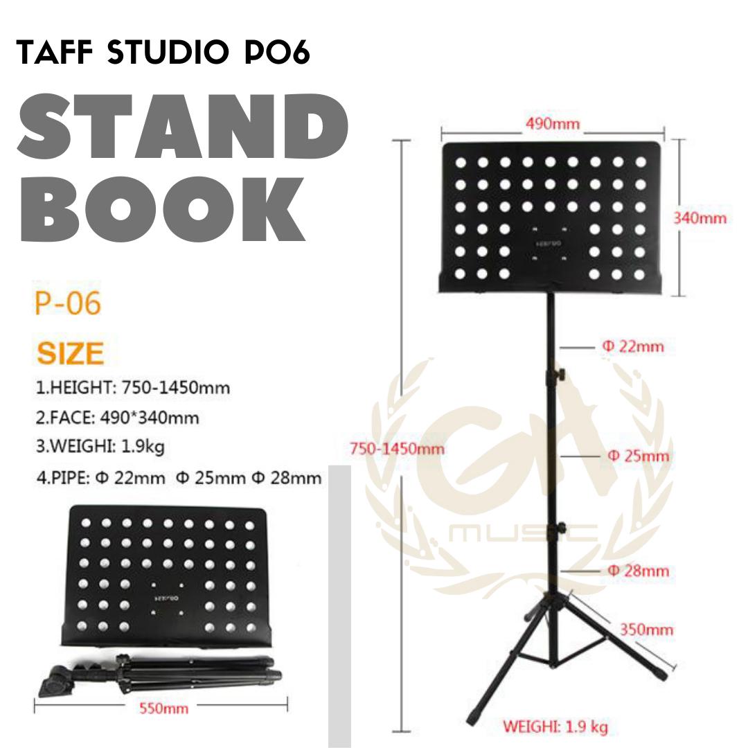 P-06 Stand Tripod Partitur Sheet Music Lembaran Musik P-06 - Stand Book P06 Stand Lipat P 06