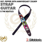 D'ADDARIO X THE BEATLES VEGAN FRIENDLY GUITAR STRAP - STRAP GITAR