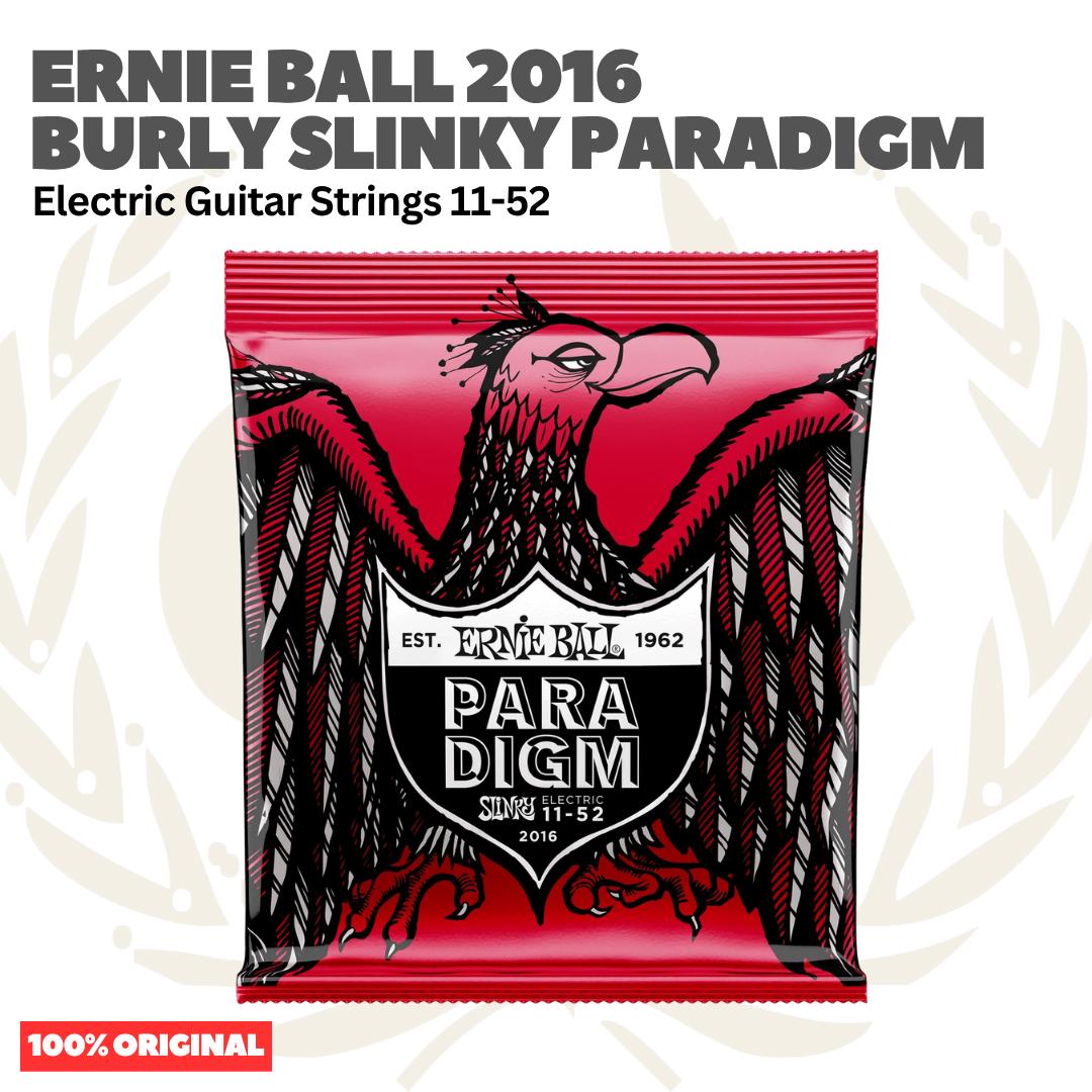 Ernie Ball 2016 11-52 Burly Slinky Paradigm Electric Guitar Strings - Senar Gitar Listrik