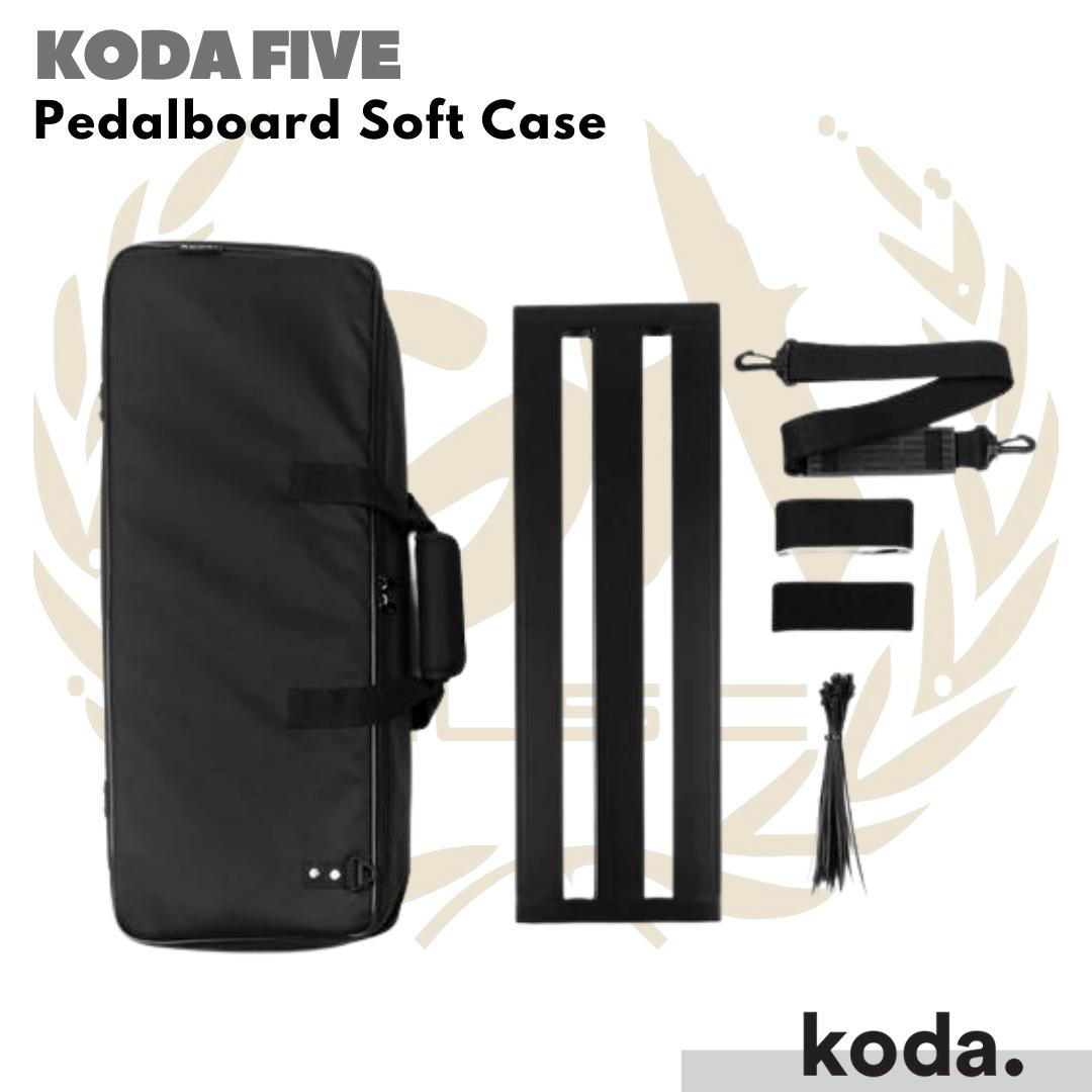 Koda Essential Effect Pedal Soft Case FIVE + Pedalboard | Tas Efek