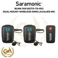 Saramonic Blink 500 B2 TX+TX+RX DUAL MOUNT WIRELESS OMNI LAVALIER MIC