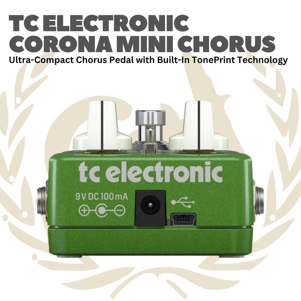 TC Electronic Corona Mini Chorus - Efek Gitas Bass Pedal