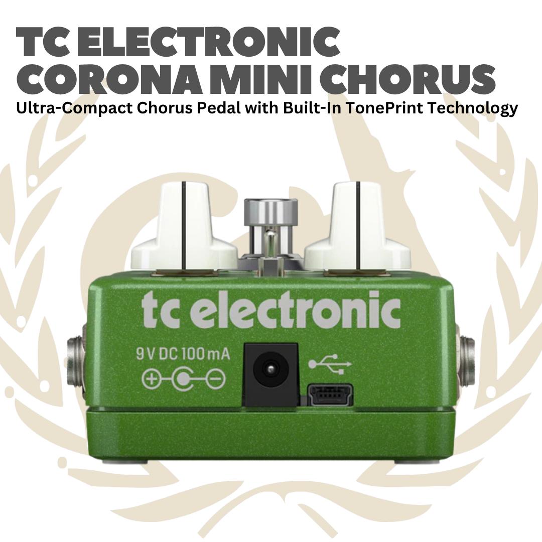 TC Electronic Corona Mini Chorus - Efek Gitas Bass Pedal