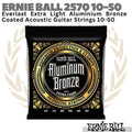 ERNIE BALL Everlast 2570 Aluminum Bronze Acoustic Guitar Strings 10-50