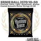 ERNIE BALL Everlast 2570 Aluminum Bronze Acoustic Guitar Strings 10-50